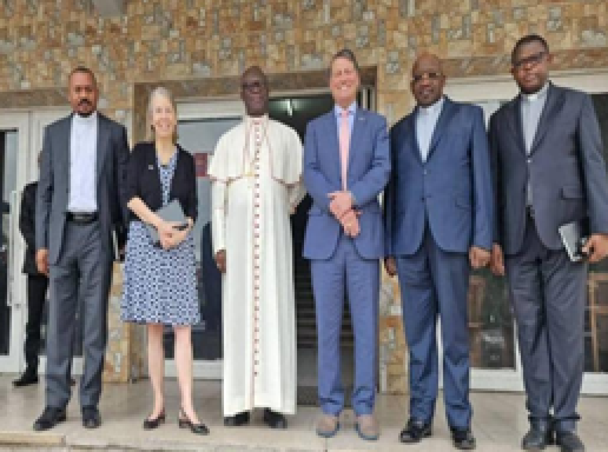 Membre du Congrès américain, L'envoyé spécial de Donald Trump a conféré avec les Chefs religieux congolais